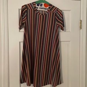 BCBG generation striped dress